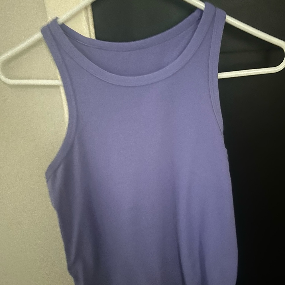 Lululemon Athletica Purple Fitted Sleeveless Tank Top